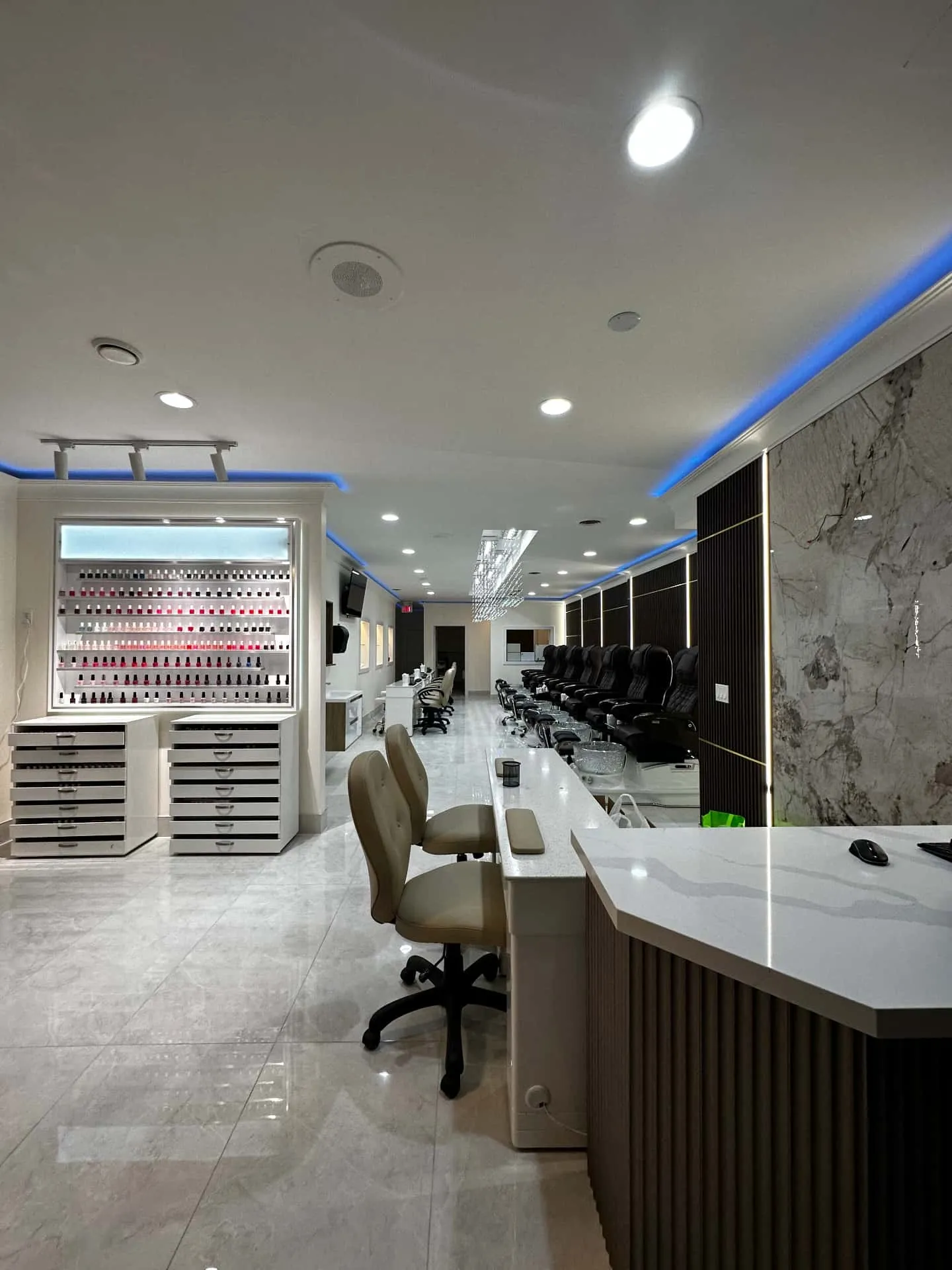 The Beautique Bar salon interior